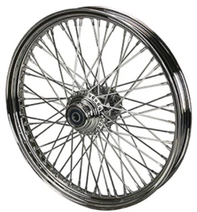 60 SPOKE 21" FRONT 21 X 2.15 WHEEL BILLET HUB HARLEY DYNA FXDWG WIDE GLIDE 00-05 - Picture 1 of 1