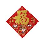 Chinese Ornaments Chinese Dragon Year Door Stickers  Celebration Party
