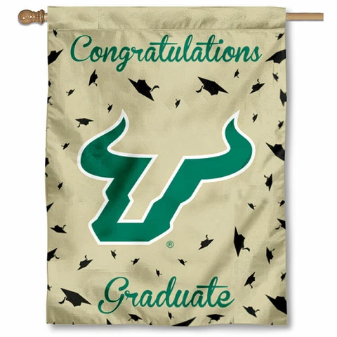 University of South Florida Graduation Gift Decorative Flag Cover