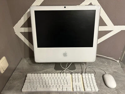 Apple iMac 4.1 (160GB HDD) 2006 mit Apple Keyboard + Mighty Mouse - Bild 1 von 4