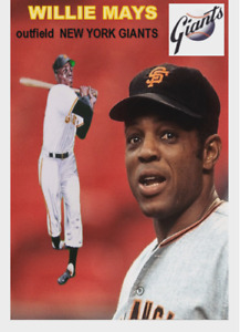 WILLIE MAYS 1954 ACEO ART CARD ## BUY 5 GET 1 FREE # FREE COMBINED SHIPPING
