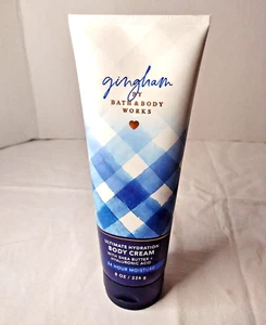 NEW Bath & Body Works Gingham Ultimate Hydration Body Cream Shea Butter 8 oz - Bild 1 von 5