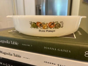Vintage 1970's Anchor Hocking Fire King Petite Potager 9” Casserole Baking Dish - Picture 1 of 4