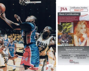 Paul Pierce signed "KANSAS JAYHAWKS" 8x10 Photo HOF Boston Celtics JSA COA Rare - Picture 1 of 6