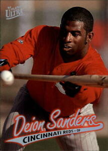 1997 Ultra Baseball Card #346 Deion Sanders