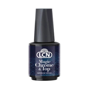 LCN Magic Chrome & Top "rainbow silver" 10 ml - sellador UV alto brillo cromo - Imagen 1 de 2