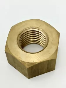 Propeller Shaft Hex Nut in Bronze. M16 x 1.5. 32mm across flats by Michigan - Picture 1 of 3