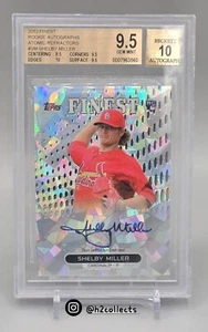2013 Topps Finest Shelby Miller Rookie RC Prospect ATOMIC 4/5 Auto BGS 9,5 10 - Bild 1 von 2