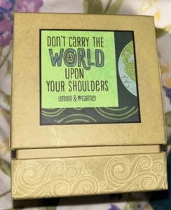 Hallmark The Words of Lennon & McCartney Word Cube Pisapapeles Beatles Hey Jude - Imagen 1 de 4