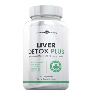 Liver Detox Plus 60 Diet Cleanse Capsules Evolution Slimming - Picture 1 of 1