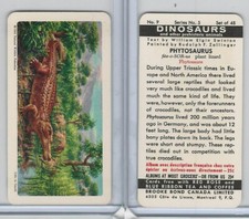 FC34-6 Brook Bond, Dinosaurs, 1963, #9 Phytosaurus