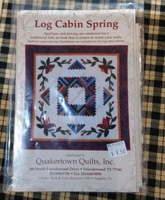 Log Cabin Spring by Quakertown Quilts Pattern  - Image 1 of 4