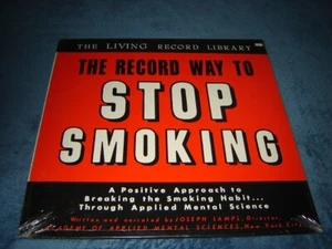 Record Way To Stop Smoking LP SEALED vintage 1964 wall hanger weird Joseph Lampl - Picture 1 of 2
