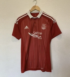 ABERDEEN ADIDAS 2016/2017 HOME KIT SOCCER JERSEY SALTIRE SMALL - Picture 1 of 5