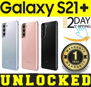 SAMSUNG GALAXY S21+ PLUS 5G G996U1 128GB 256GB (FACTORY UNLOCKED) ⚫️🟤🟣✤SEALED✤ - Picture 1 of 7