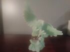 Eagle+Figurine+Glows+In+The+Dark+-++Frosted+Acrylic+8%22+Tall+-+New+In+Box