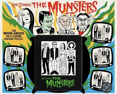 Rob Zombie’s - 1960’s Retro The Munsters Retro Slide Puzzle- Brand New • 19.99$