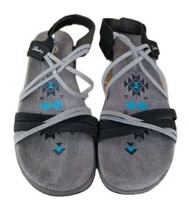 Womens Skechers Reggae Slingback Comfort Sandals Us 9 UK 6 - Picture 1 of 12