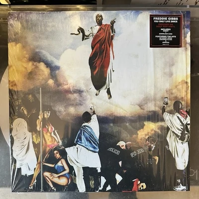 Freddie Gibbs You Only Live 2wice LP vinyl Europe Empire 2024 Limited deep red - Image 1 of 4