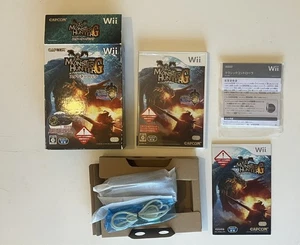 Monster Hunter G Starter Pack Big Box Classic Controller Wii Japan NTSC Import - Picture 1 of 24