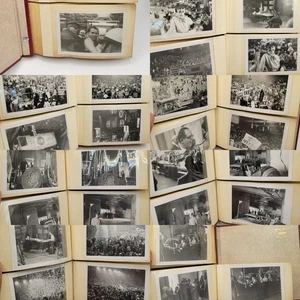1956 Republican National Convention 80 Photo Album Eisenhower Nixon Backstage - Picture 1 of 11