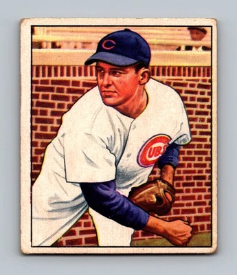 1950 Bowman #196 Doyle Lade GD-VG Vintage Baseball Card - Image 1 of 2