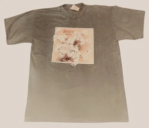 Vintage Packing Crate Classics T Shirt Size Large Daisy Daisies Sage Green - Picture 1 of 5