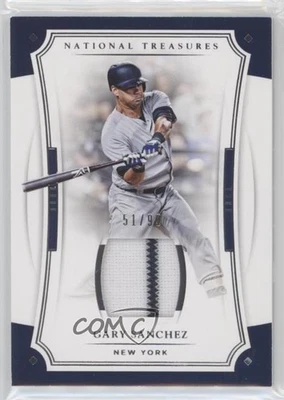 2017 Panini National Treasures /99 Gary Sanchez (Batting) #102 - Image 1 of 2