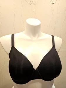 SOMA Black 36DD Vanishing 360 Perfect Coverage Lightly Lined Bra Underwire - Picture 1 of 6
