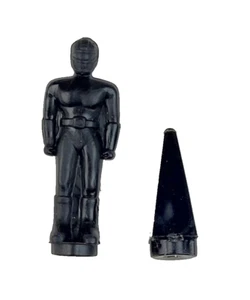 Mighty Morphin Power Rangers Assault Team - Mini Ranger Nero e Power Crystal - Foto 1 di 1