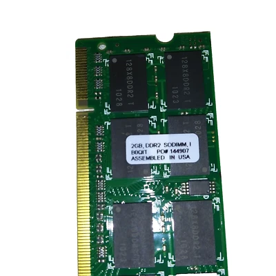 2gb ddr2 sodimm 1 boqit po#14497 usA - Image 1 of 4