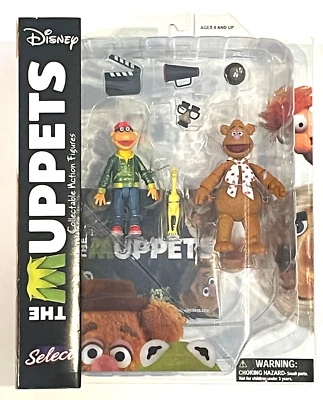Jim Hensons's Muppets: figuras de acción Scooter & Fozzie, Diamond Select, nuevas Foto 1 de 2