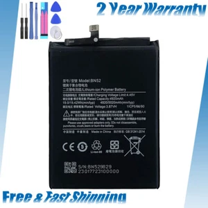 DO XIAOMI REDMI NOTE 9 PRO BATERIA WYMIENNA BN52 BN53 + NARZĘDZIA - Zdjęcie 1 z 6