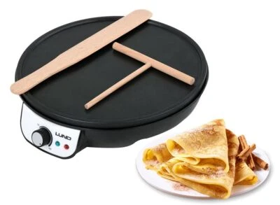1000 W Crepe Maker Pfanne 30cm Anti-Haft Platte Creperie Pfannkuchen Eierkuchen - Bild 1 von 4