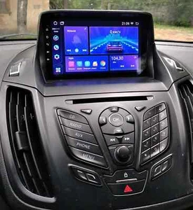 Autoradio Android Ford Kuga CARPLAY Navigatore Bluetooth Wifi Comandi Volante - Foto 1 di 6