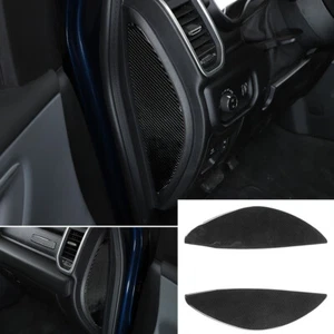 Carbon Fiber Door Buffer Cushion Mat Panel Trim Fit For Dodge Ram 1500 2018-2023 - Picture 1 of 9