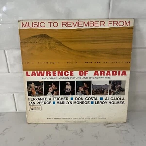 Music To Remember From Lawrence Of Arabia: Various  SONG TITLES & ARTISTS LISTED - Picture 1 of 4