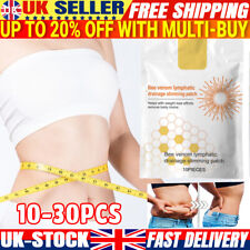 30pcs Bee Venom Lymphatic Drainage and Slimming Patch for Women & Men Body Slim
