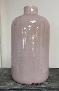 Vase*Blumenvase*Keramikvase*Rosa*Altrosa*Flaschenvase - Picture 1 of 5