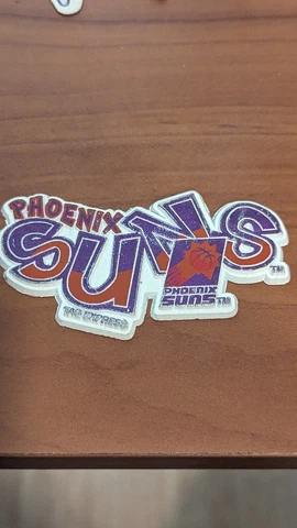 PHOENIX SUNS Vintage Old NBA RUBBER Basketball FRIDGE MAGNET Cover