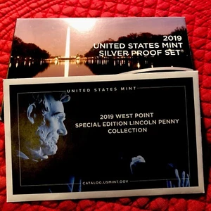 2019 Silver Proof Set w/Penny. 2020 Silver Proof Set w/ Nickel. 2021 Silver P. S - Picture 1 of 3