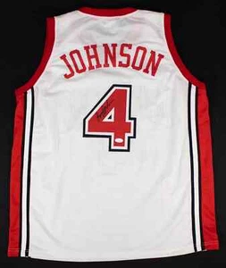 Larry Johnson UNLV Signed Jersey - Auto w/ COA JSA- James Spence Authentication - Picture 1 of 3