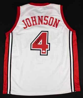 Larry Johnson UNLV Signed Jersey - Auto w/ COA JSA- James Spence Authentication - Image 1 of 3