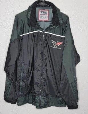 CORVETTE Men's Jacket Large Viking WINDIGO Hood VINTAGE  - Image 1 of 4