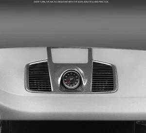 Real Carbon Fiber Interior Cover Trim Fit for Porsche Macan - Picture 1 of 5
