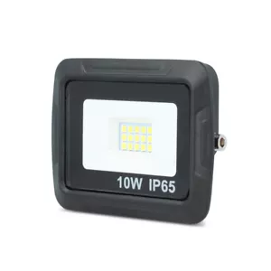 Proyector LED Para Exterior Casa Patio Jardín 10W 3000K WW Negro - Imagen 1 de 6
