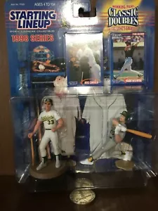 Kenner Starting Lineup 1998 Classic Doubles Jose Canseco Mark McGwire BASH BROS - Picture 1 of 2