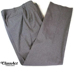 Ben Hogan graue Golfhose flach vorne Herren Polyester Mischung Stretch 34 Zoll x 32 Zoll - Bild 1 von 7