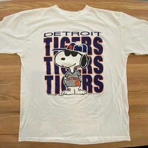 Cartoon Detroit Tigers For 90s Fans Unisex short sleeve T shirt ramake HN1620 - Picture 1 of 2