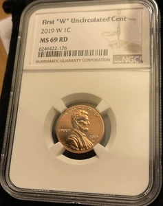 2019 W LINCOLN CENT MS69 RED NGC UNCIRCULATED A REAL BEAUTY! - Picture 1 of 6